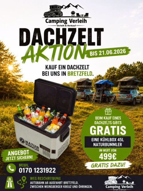 Dachzelt Verleih Heilbronn