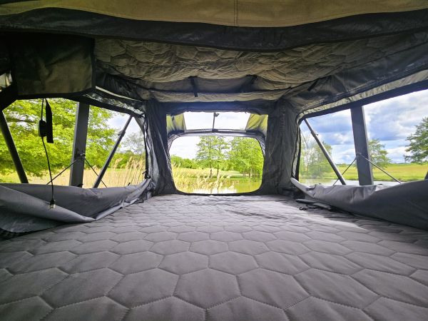 Dachzelt Panorama Camping-Verleih.com Alu-Loft am See